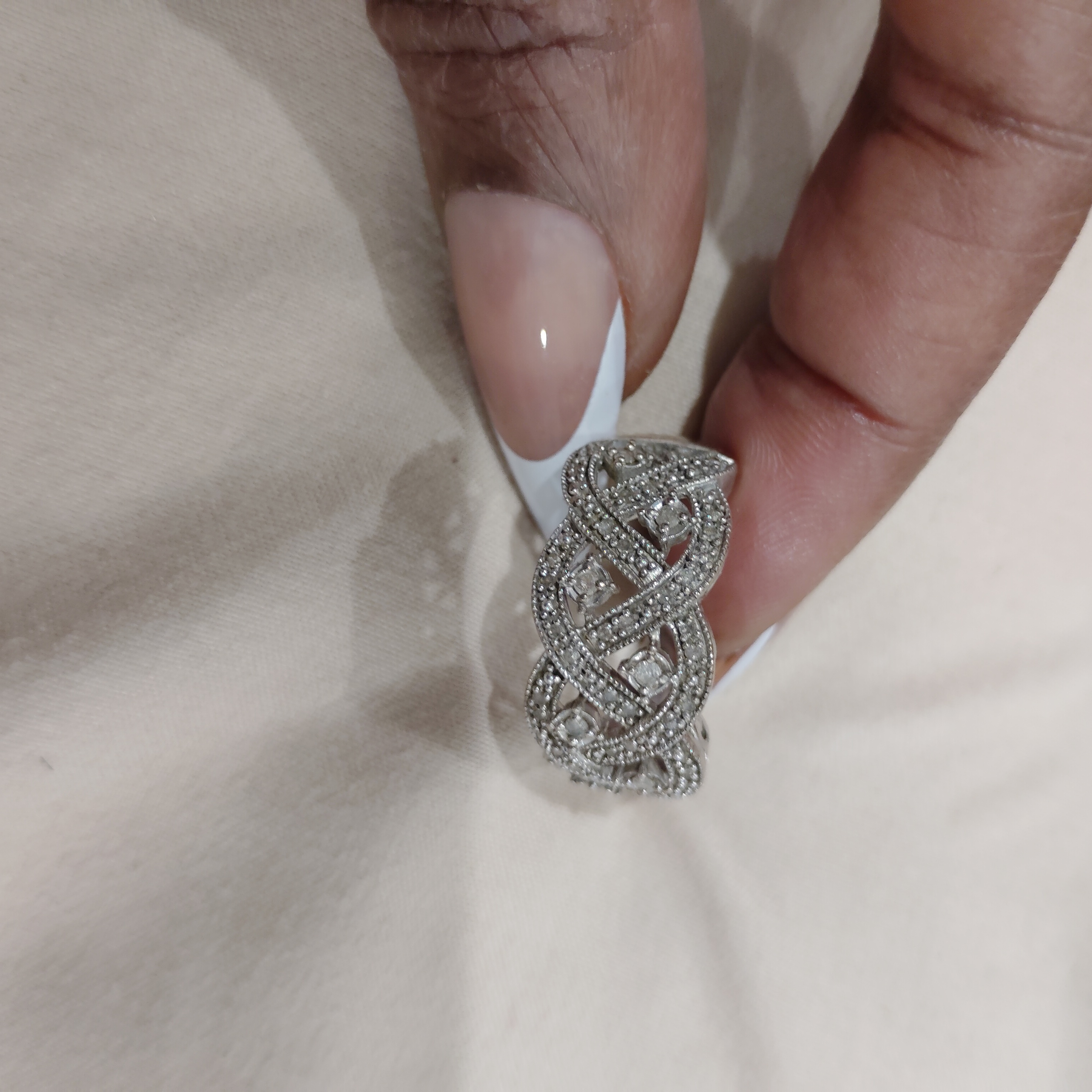 Jcpenney Sterling Silver Womens Ring 110$